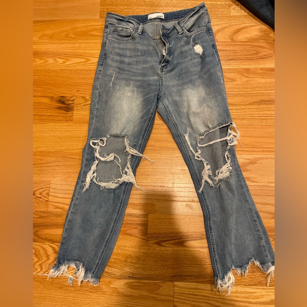 Vervet cropped jeans